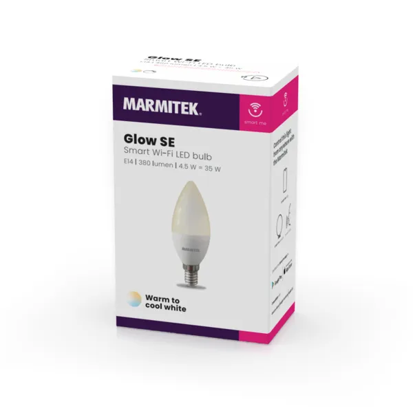 Pametna LED žarulja (E14) - MARMITEK - Glow SE