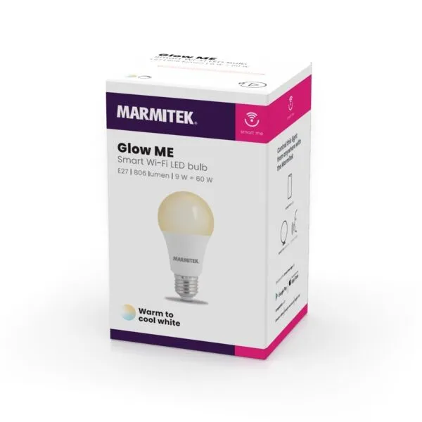 Pametna LED žarulja (E27) - MARMITEK - Glow ME