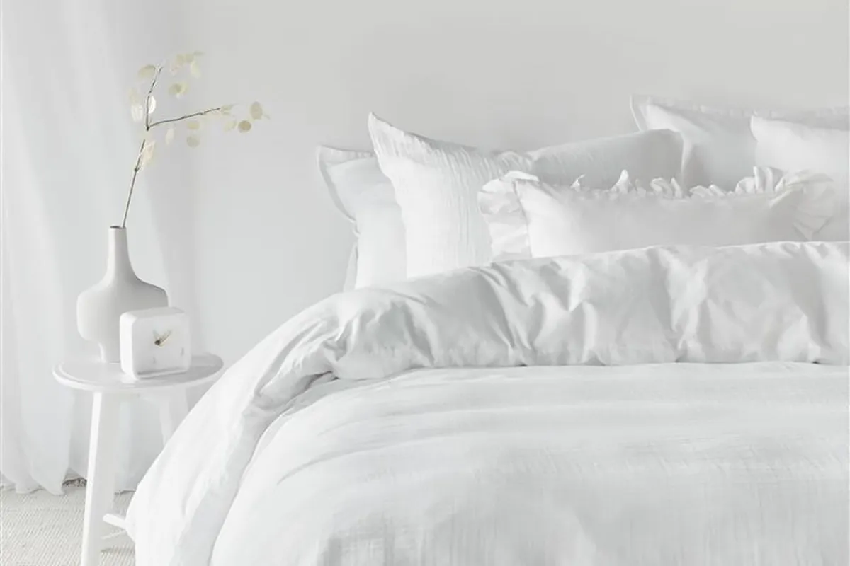 Posteljna garnitura PURE WHITE