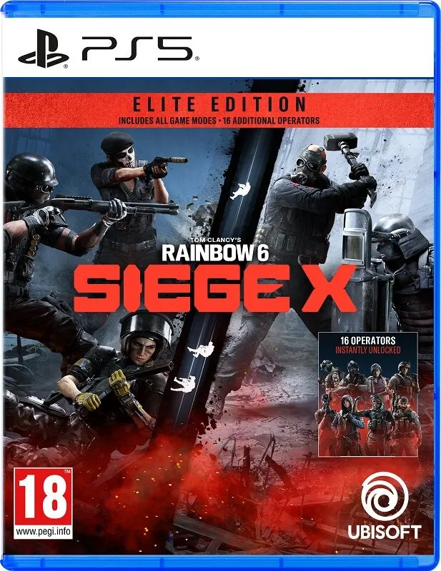 PS5 igra TOM CLANCY'S: Rainbow Six Siege - Elite Edition