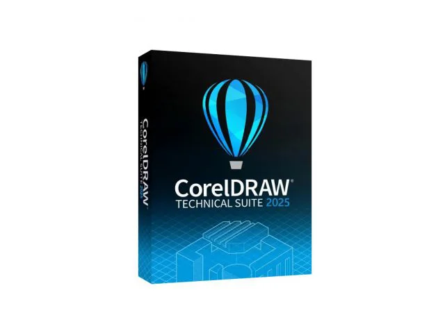 Aplikativni software CorelDRAW Tehnical Suite 2025 Business Perpetual, za Windows, elektonska licenca