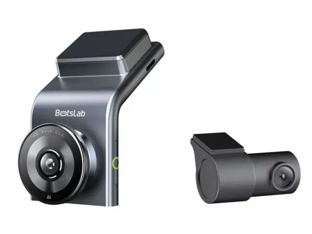 Auto kamera 360 Botslab Dash Camera G300H Plus (prednja+ stražnja), 4K/FHD, GPS/WiFi, crna