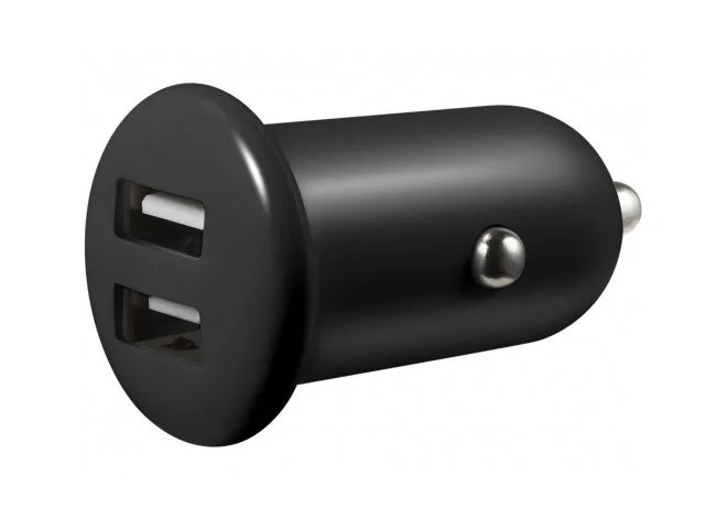 Auto punjač SANDBERG 340-40, brzi, 2xUSB-A, crni