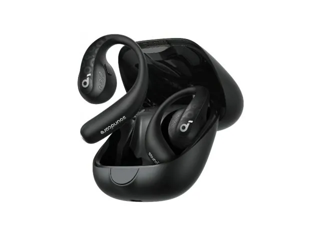 Bluetooth slušalice ANKER SoundCore AeroFit Pro, TWS, Open-Ear, LDAC, sportske, do 46h reprodukcije, IPX5, crne (A3871G11)