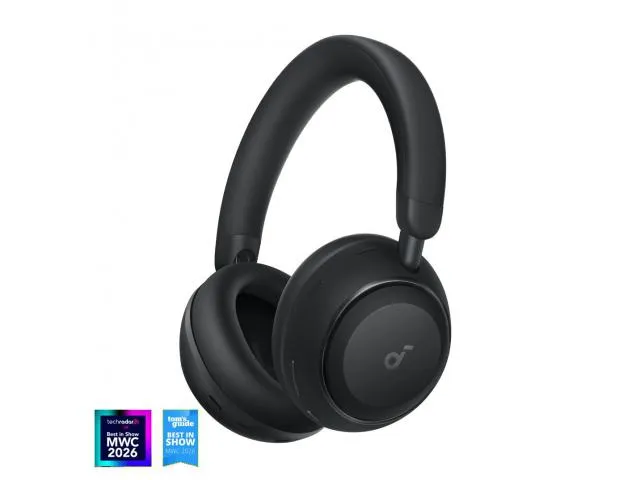 Bluetooth slušalice ANKER Soundcore Space 2 Over-Ear, ANC, LDAC/Hi-Res, do 70h reprodukcije, crne