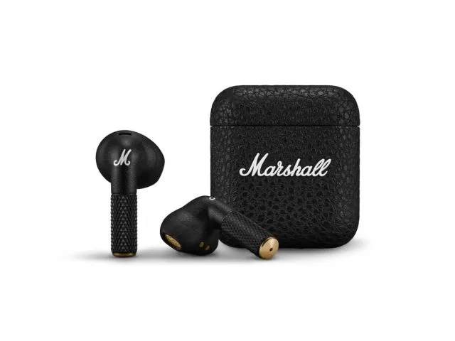 Bluetooth slušalice MARSHALL Minor IV, TWS, LE Audio, do 30h reprodukcije, IPX4, crne