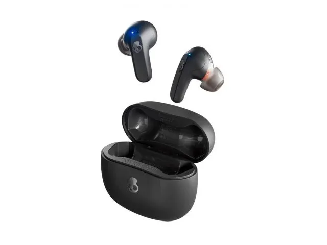 Bluetooth slušalice SKULLCANDY Rail True Wireless, In-ear, TWS, BT5.2, do 24h reprodukcije, IP55, crne