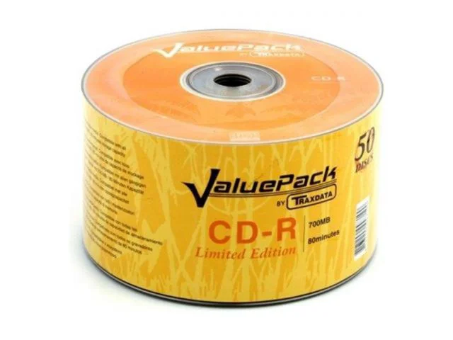 CD-R medij TRAXDATA, 700 MB, 52x, 50 kom, spindle, valuepack