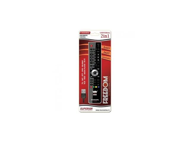 Daljinski upravljač SUPERIOR Freedom, USB, 2u1, crni