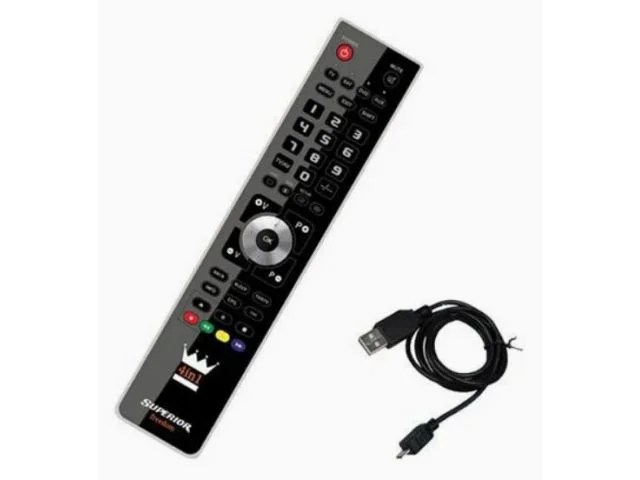 Daljinski upravljač SUPERIOR, USB, 4u1, crni