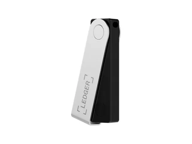Digitalni novčanik LEDGER Nano X, za kriptovalute, Bluetooth, USB, crni