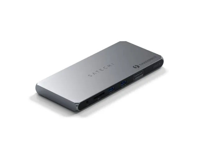 Docking stanica SATECHI Thunderbolt 4 Multi-Display Docking Station, siva (ST-DT4MDM-EU)