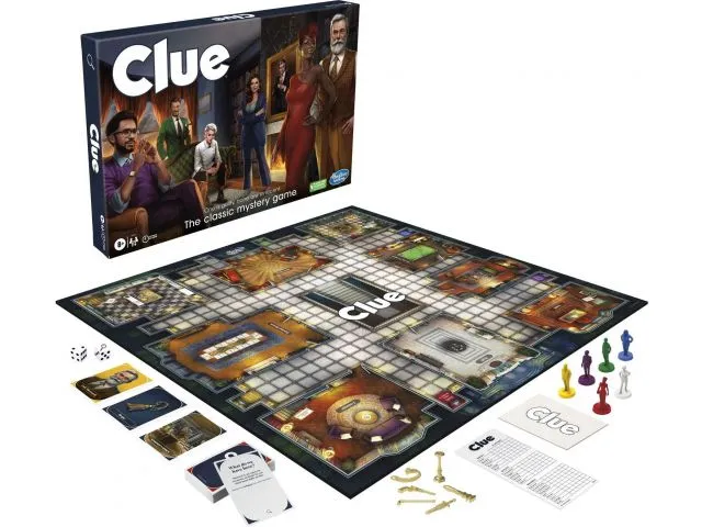 Društvena igra CLUEDO Classic Refresh (HR), 2-6 igrača, dob 8+