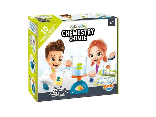 Edukacijski set BUKI Mini Sciences Chemistry (Mali znanstvenci), dob 4+