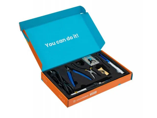 Edukacijski set CIRCUITMESS Tools Pack, set: lemilica, križni odvijač, zaštitne naočale