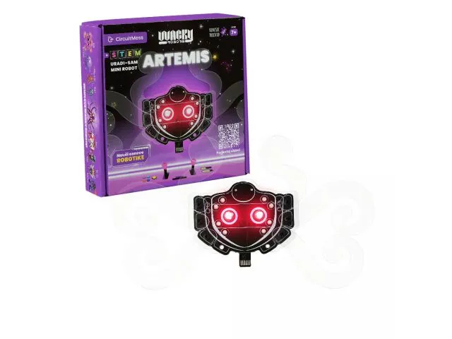 Edukacijski set CIRCUITMESS Wacky Robots Artemis, DIY, dob 7+
