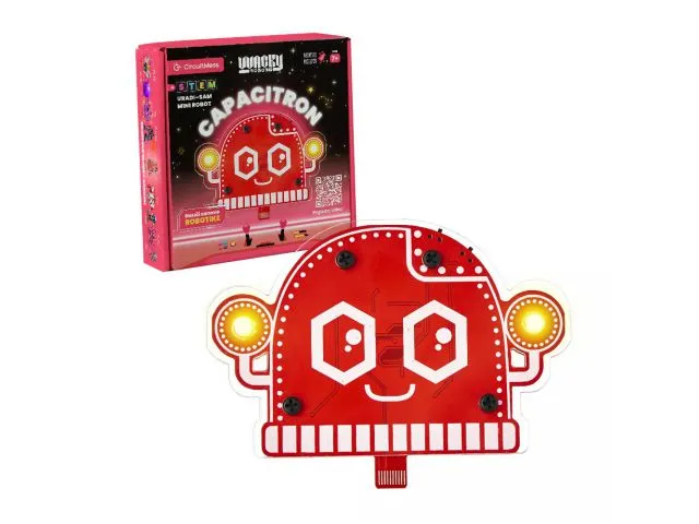Edukacijski set CIRCUITMESS Wacky Robots Capacitron, DIY, dob 7+