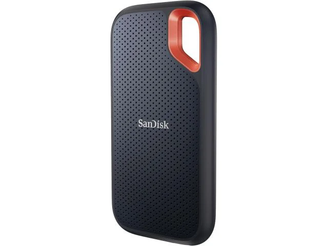 Eksterni SSD disk, 2 TB, SANDISK Extreme Portable, USB 3.2 Gen 2, USB-C to USB-A adapter, SDSSDE61-2T00-G25