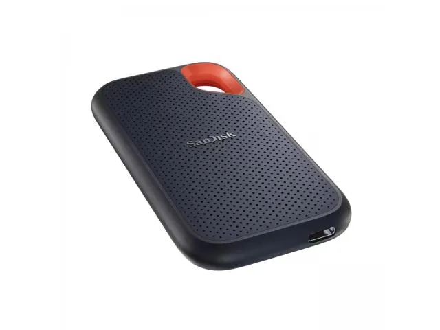 Eksterni SSD disk, 4 TB, SANDISK Extreme Portable, USB 3.2 Gen 2, USB-C to USB-A adapter, SDSSDE61-4T00-G25