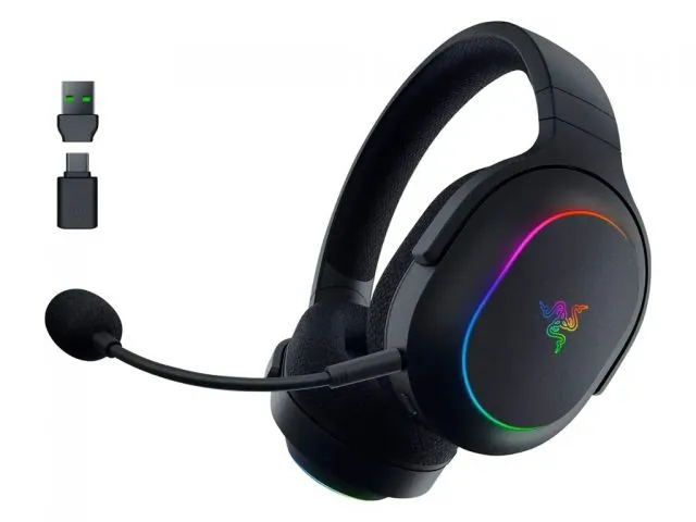 Gaming slušalice RAZER Barracuda X Chroma Wireless, crne