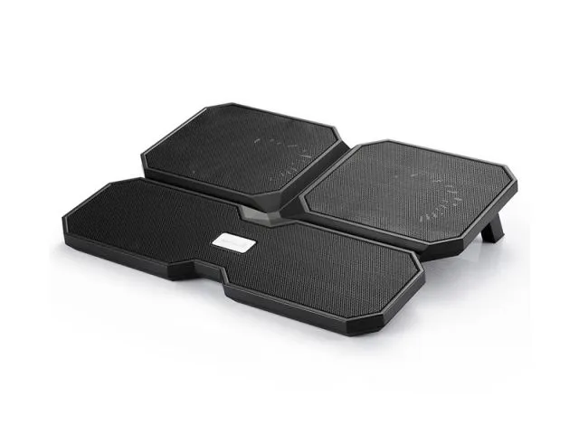 Hladnjak za prijenosno računalo DEEPCOOL Multi Core X6, do 17.3", 2x 14cm ventilator, 2x 10cm ventilator, crni