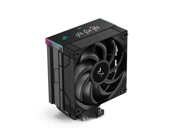 Hladnjak za procesor DEEPCOOL AK400 Digital PRO, Intel 1851/1700/1200/1151/1150/1155; AMD AM5/AM4; 120mm, 220W TDP, LCD, ARGB, Black