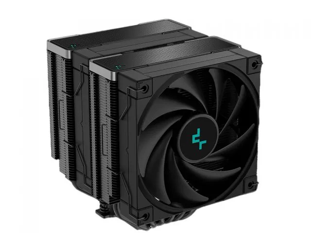 Hladnjak za procesor DEEPCOOL AK620 Zero Dark, Intel 2066/2011-v3/2011/1851/1700/1200/1151/1150/1155; AMD AM5/AM4; 2x 120mm, crni