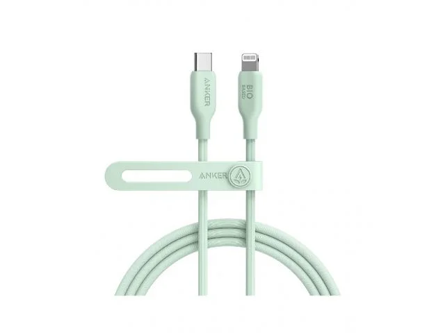 Kabel USB-C(m) na Lightning(m) ANKER 541, 1.8m, zeleni