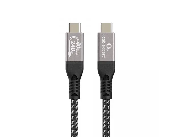 Kabel USB-C(m) na USB-C(m) GEMBIRD, 1.5m, crni