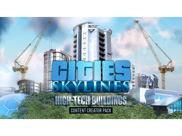 Ključ za PC igru Cities Skylines Content Creator Pack High-Tech Buildings STEAM Key