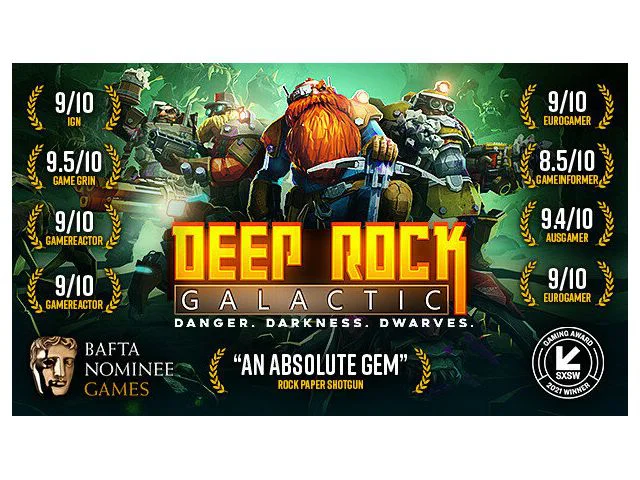 Ključ za PC igru: Deep Rock Galactic