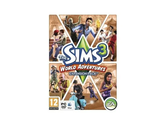 Ključ za PC igru The Sims 3 World Adventures, ORIGIN Key
