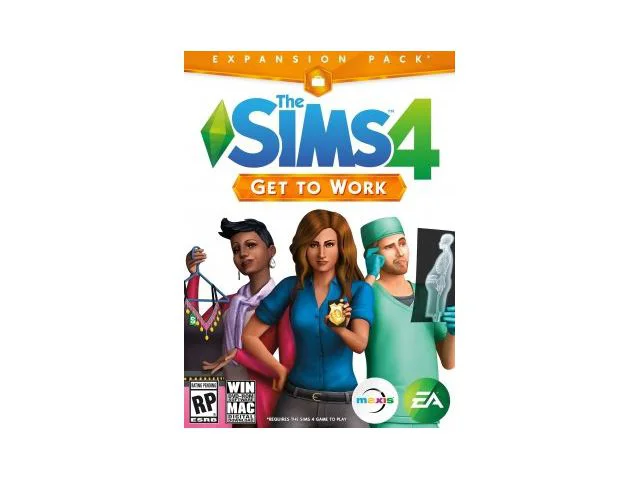 Ključ za PC igru The Sims 4 - Get to Work, ORIGIN Key