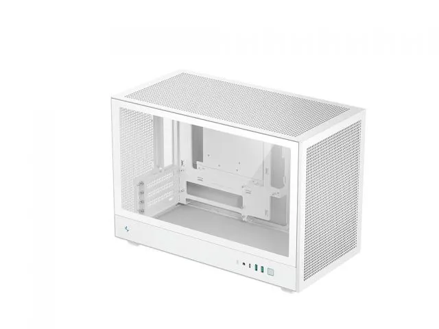 Kućište DEEPCOOL CH260, Micro-ATX, Tempered Glass, White