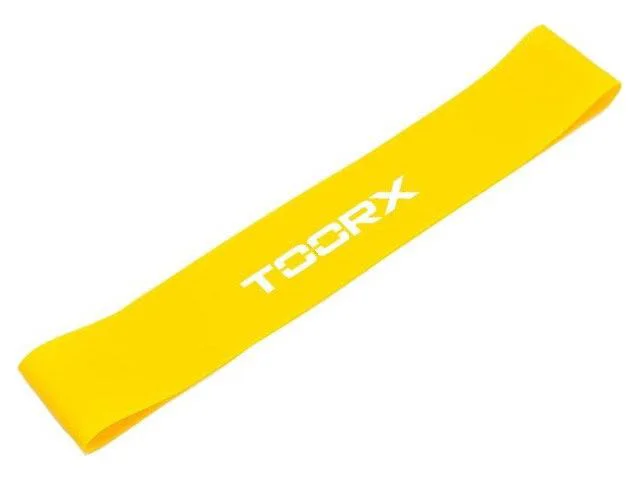 Lateks trake TOORX Light, 30 cm, žuta