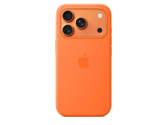 Maskica APPLE iPhone 17 Pro Silicone Case with MagSafe, Orange (mgfe4zm/a)