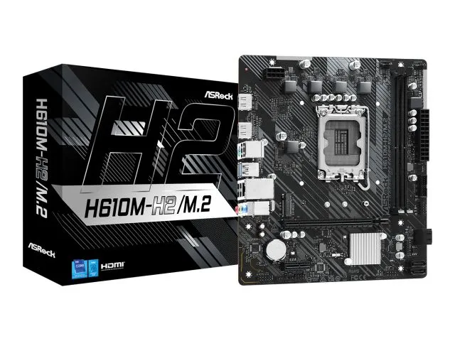 Matična ploča ASROCK H610M-H2/M.2, socket 1700, DDR4, M.2, 2x HDMI