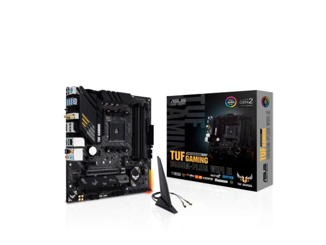 Matična ploča ASUS TUF Gaming B550M-Plus WiFi II, socket AM4, DDR4, HDMI, DP, Wi-Fi 6, BT 5.2