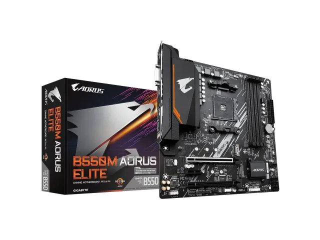 Matična ploča GIGABYTE B550M Aorus Elite, socket AM4, DDR4, DVI, HDMI