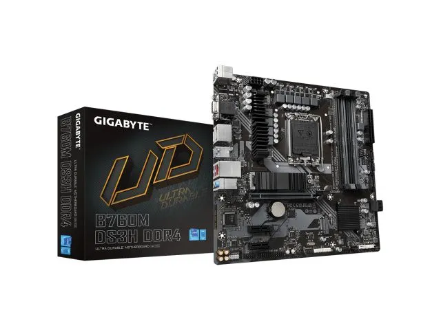 Matična ploča GIGABYTE B760M DS3H DDR4, socket 1700, DDR4, VGA, HDMI, 2x DP