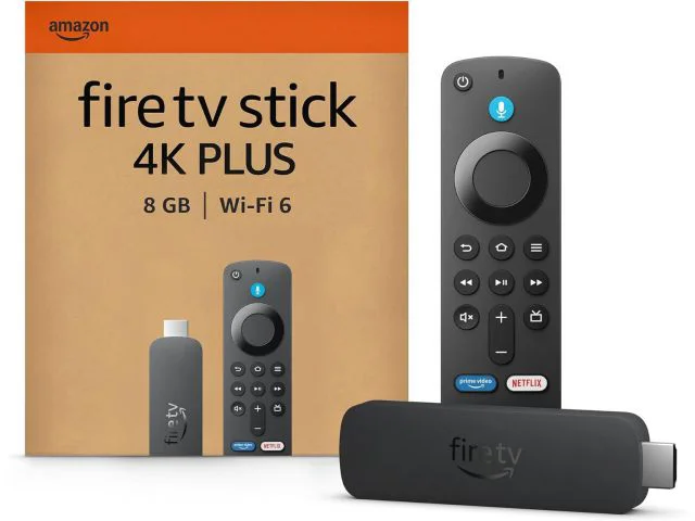 Media player AMAZON Fire TV Stick 4K Plus (2nd Gen), UHD (4K), Dolby Vision HDR, Dolby Atmos, 8GB, WiFi6