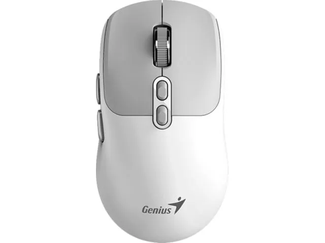 Miš GENIUS NX-8080S, silent, bežični, bijeli