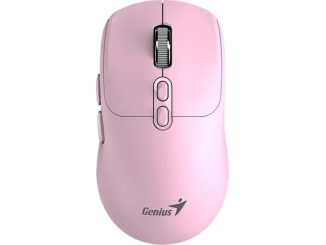 Miš GENIUS NX-8080S, silent, bežični, rozi