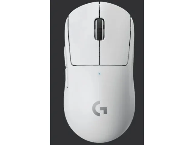 Miš LOGITECH PRO X, SUPERLIGHT, gaming, bežični, bijeli (910-005942)