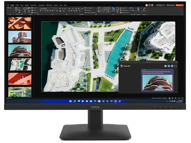 Monitor LENOVO ThinkVision S27-4e, 27", IPS, FHD 1920x1080px, 100Hz, 4ms, HDMI, VGA, tilt (64BEKAT1EU)