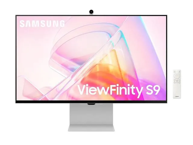 Monitor SAMSUNG ViewFinity S90PC LS27C902PAUXDU, 27", IPS, 5K 5120x2880px, 60Hz, 5ms, 100%sRGB HDR, Thunderbolt 4, DP, Smart TV, web kamera, zvučnici, pivot