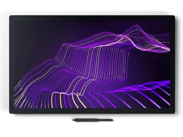 Monitor WACOM Creative Pen Display Cintiq Pro, 27", IPS Touch, UHD (4K), 120Hz, 99% Adobe RGB, HDR, USB-C, HDMI, DP, olovka