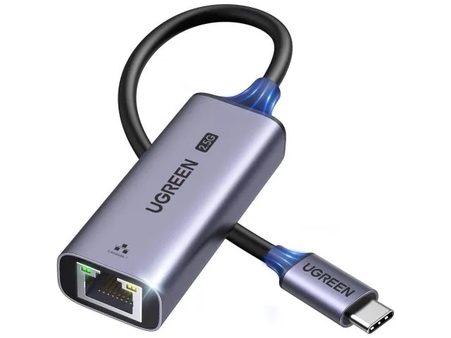 Mrežni adapter UGREEN 25052, USB 3.0 Type-C -> 2.5 Gigabit Ethernet