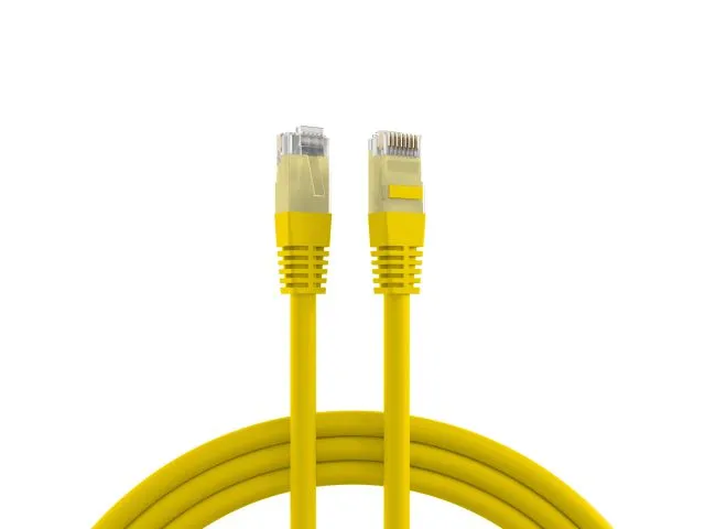 Mrežni kabel U/UTP Cat5e ECOLAN, 2 m, žuti