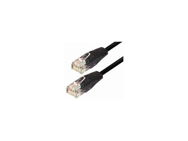 Mrežni kabel U/UTP Cat5e NAVIATEC, 0.5 m, crni
